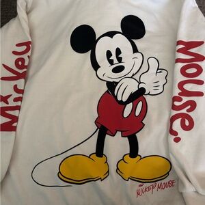 Disney Mickey Mouse White and Red Kids Shirt